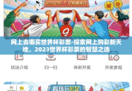网上去哪买世界杯彩票-探索网上购彩新天地，2023世界杯彩票的智慧之选