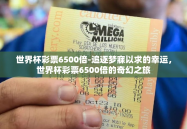 世界杯彩票6500倍-追逐梦寐以求的幸运，世界杯彩票6500倍的奇幻之旅