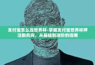 支付宝怎么压世界杯-掌握支付宝世界杯押注新风向，从基础到进阶的指南