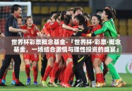 世界杯彩票概念基金-『世界杯·彩票·概念基金，一场结合激情与理性投资的盛宴』