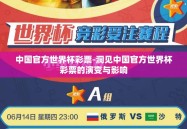 中国官方世界杯彩票-洞见中国官方世界杯彩票的演变与影响