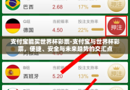 支付宝能买世界杯彩票-支付宝与世界杯彩票，便捷、安全与未来趋势的交汇点