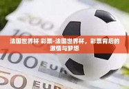 法国世界杯 彩票-法国世界杯，彩票背后的激情与梦想