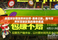 买足球彩票世界杯彩票-勇者之旅，我与世界杯足球彩票的奇妙邂逅