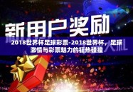 2018世界杯足球彩票-2018世界杯，足球激情与彩票魅力的狂热碰撞