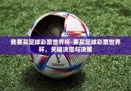 我要买足球彩票世界杯-要买足球彩票世界杯，关键决定与决策