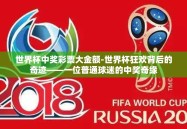 世界杯中奖彩票大金额-世界杯狂欢背后的奇迹——一位普通球迷的中奖奇缘