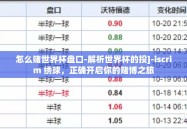 怎么赌世界杯盘口-解析世界杯的投]-iscrim 绣球，正确开启你的赌博之旅