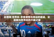 彩票网 世界杯-享受激情与幸运的邂逅，彩票网与世界杯的不解之缘