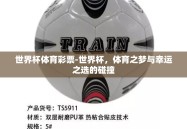 世界杯体育彩票-世界杯，体育之梦与幸运之选的碰撞