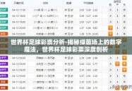 世界杯足球彩票分析-揭秘绿茵场上的数字魔法，世界杯足球彩票深度剖析
