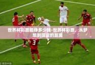 世界杯彩票能挣多少钱-世界杯彩票，从梦想到现实的距离