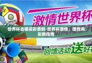 世界杯去哪买彩票啊-世界杯激情，理性购彩新指南