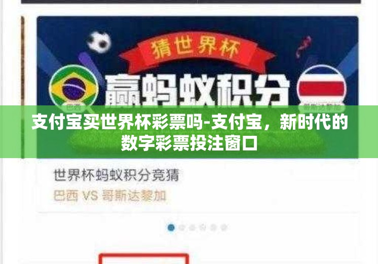 支付宝买世界杯彩票吗-支付宝,新时代的数字彩票投注窗口 支付宝买世界杯彩票吗-支付宝,新时代的数字彩票投注窗口