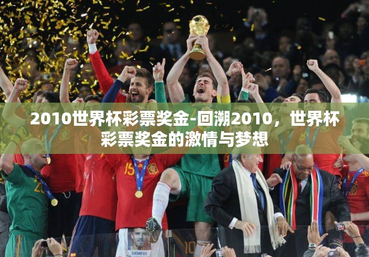 2010世界杯彩票奖金-回溯2010，世界杯彩票奖金的激情与梦想
