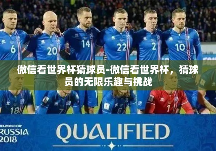 微信看世界杯猜球员-微信看世界杯,猜球员的无限乐趣与挑战 微信看世界杯猜球员-微信看世界杯,猜球员的无限乐趣与挑战