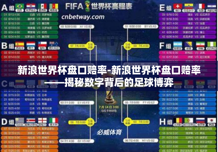 新浪世界杯盘口赔率-新浪世界杯盘口赔率——揭秘数字背后的足球博弈 新浪世界杯盘口赔率-新浪世界杯盘口赔率——揭秘数字背后的足球博弈