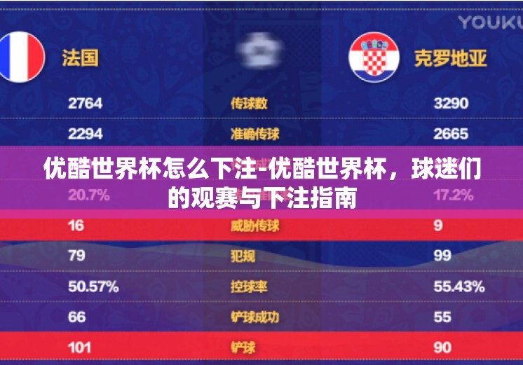 优酷世界杯怎么下注-优酷世界杯，球迷们的观赛与下注指南
