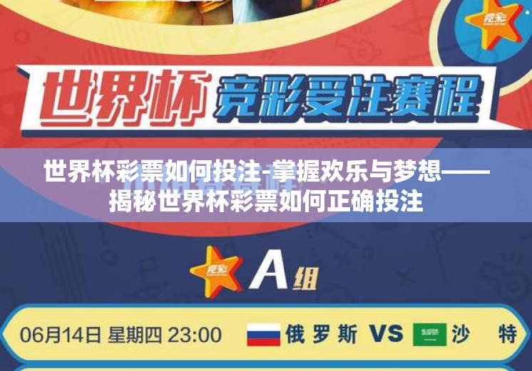 世界杯彩票如何投注-掌握欢乐与梦想——揭秘世界杯彩票如何正确投注