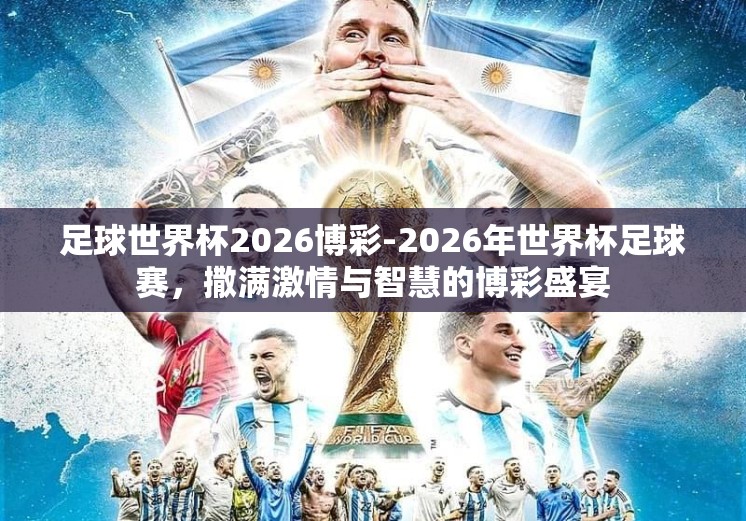 足球世界杯2026博彩-2026年世界杯足球赛，撒满激情与智慧的博彩盛宴