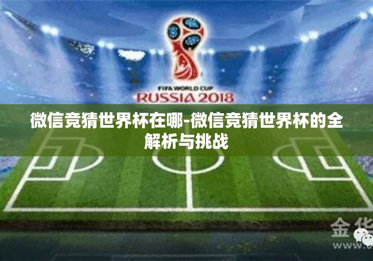 微信竞猜世界杯在哪-微信竞猜世界杯的全解析与挑战