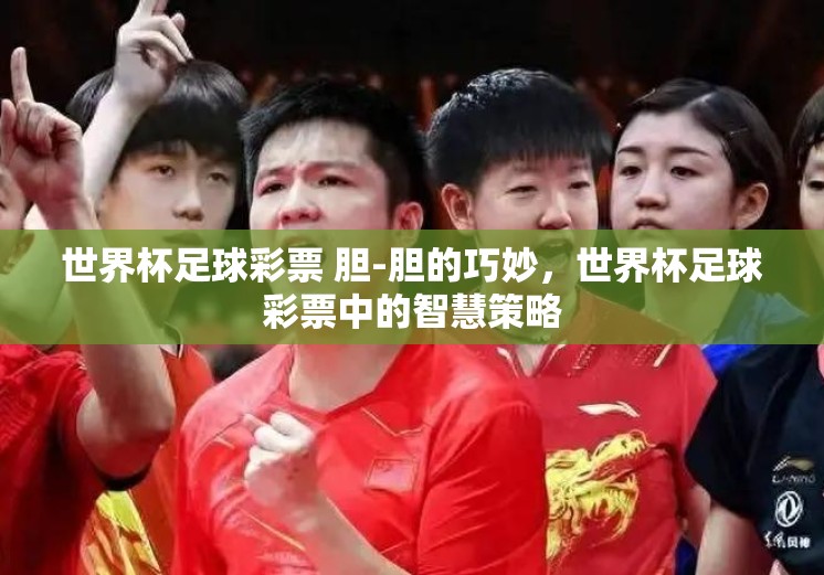 世界杯足球彩票 胆-胆的巧妙,世界杯足球彩票中的智慧策略 世界杯足球彩票 胆-胆的巧妙,世界杯足球彩票中的智慧策略