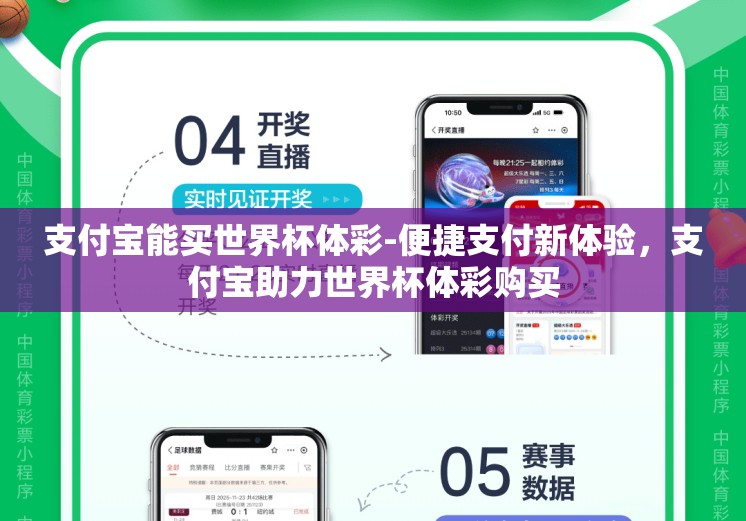 支付宝能买世界杯体彩-便捷支付新体验，支付宝助力世界杯体彩购买