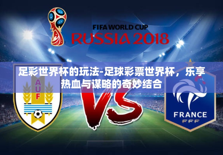 足彩世界杯的玩法-足球彩票世界杯，乐享热血与谋略的奇妙结合