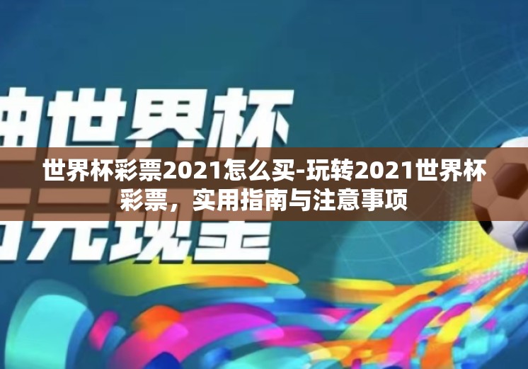 世界杯彩票2021怎么买-玩转2021世界杯彩票，实用指南与注意事项