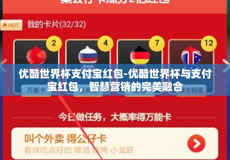 优酷世界杯支付宝红包-优酷世界杯与支付宝红包，智慧营销的完美融合