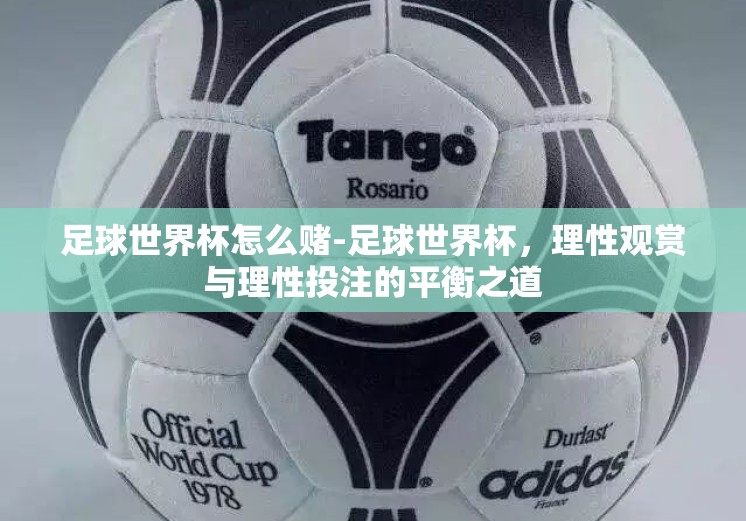 足球世界杯怎么赌-足球世界杯，理性观赏与理性投注的平衡之道